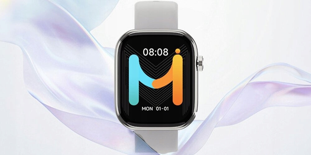 Smartwatch IMILAB ST2 Imiki Silver Case shape rectangular
