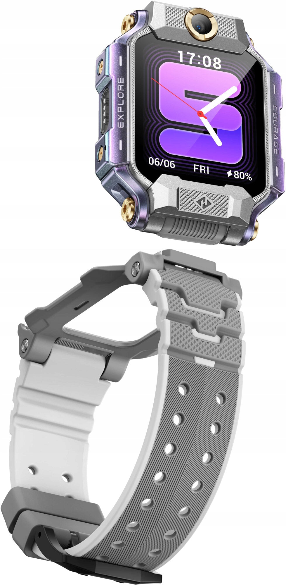 Smartwatch IMOO Watch Phone X10 Grey Sensors power sensor heart rate monitor light sensor temperature sensor