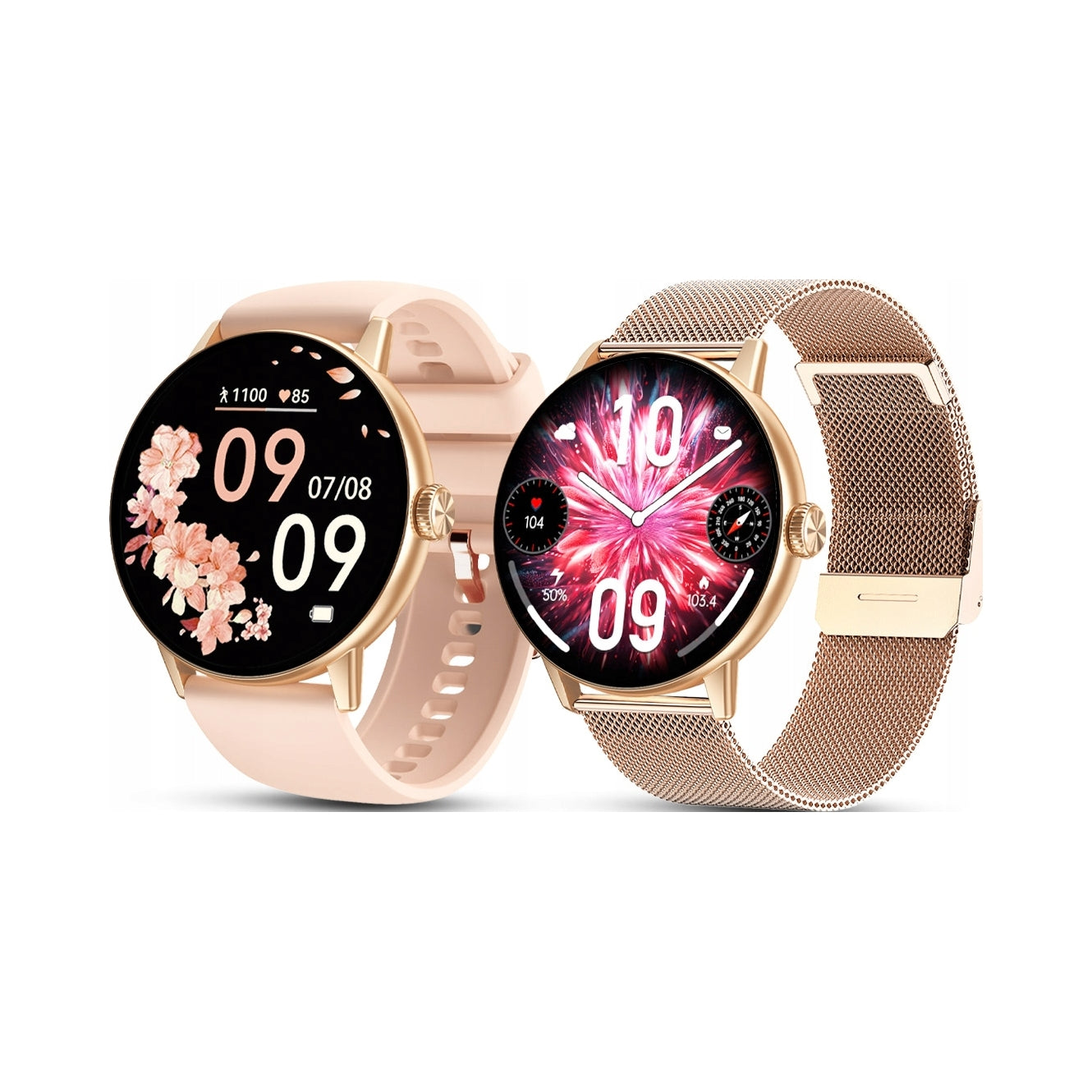 Smartwatch JG Smart women's smartwatch M5 ROYAL AI gold
