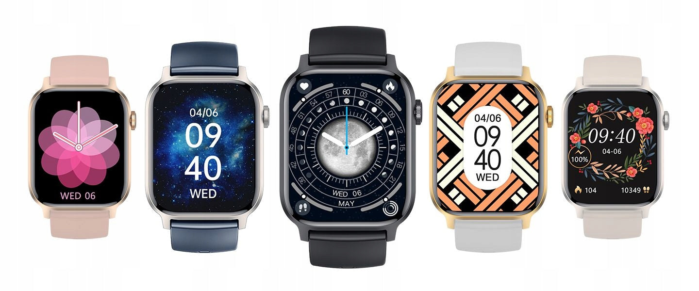 Smartwatch Kiano GO Vess Abrams JG Smart Bemi beige Packaging status original