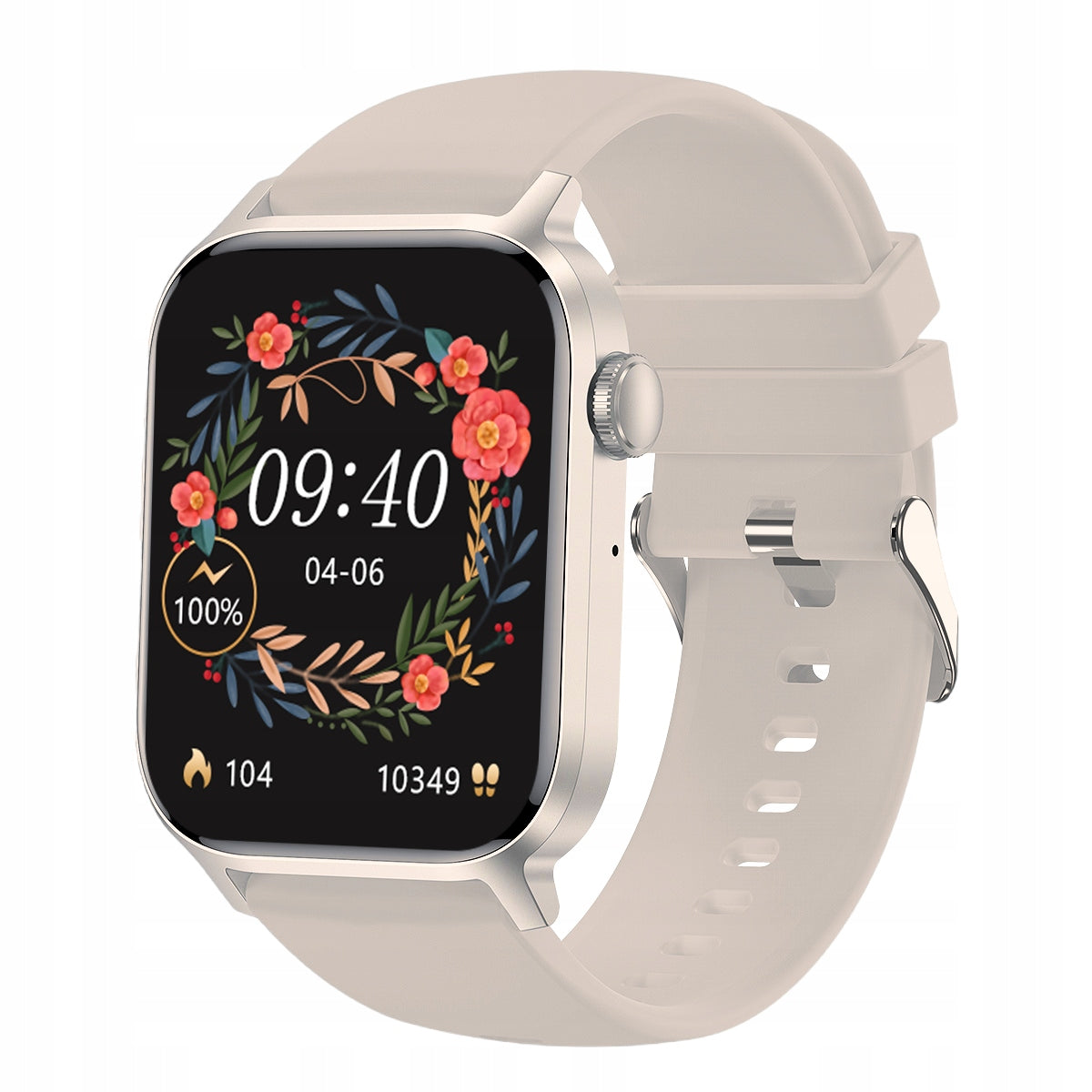 Smartwatch Kiano GO Vess Abrams JG Smart Bemi beige