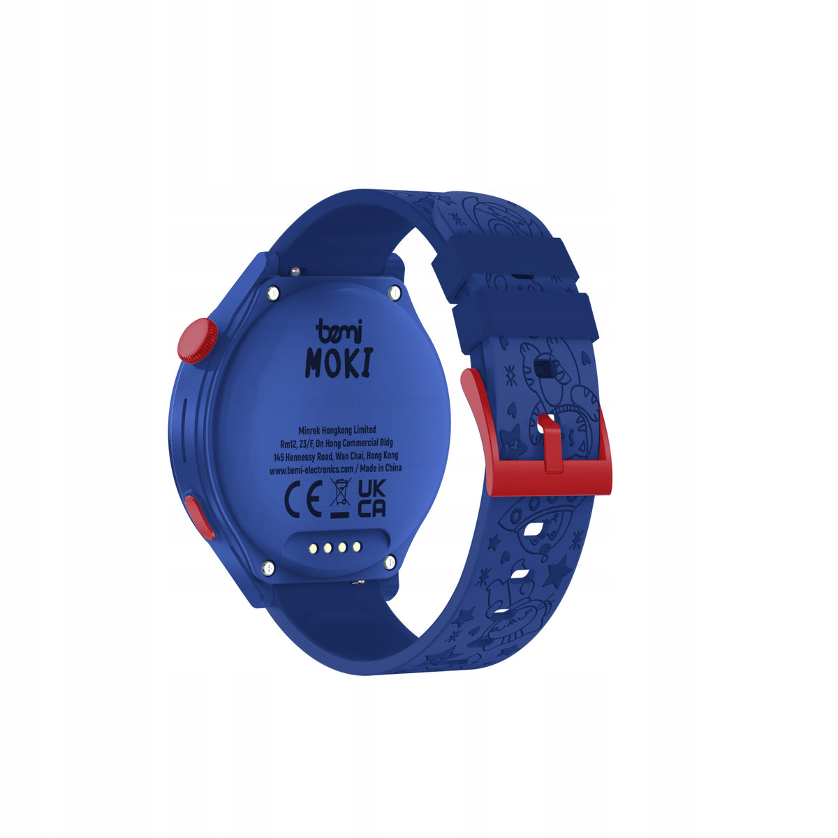 Smartwatch Kids Bemi Moki Navy Blue 550mAh 1.32 Inch GPS+LBS+AGPS+Wifi Manufacturer code BWMOK1DN