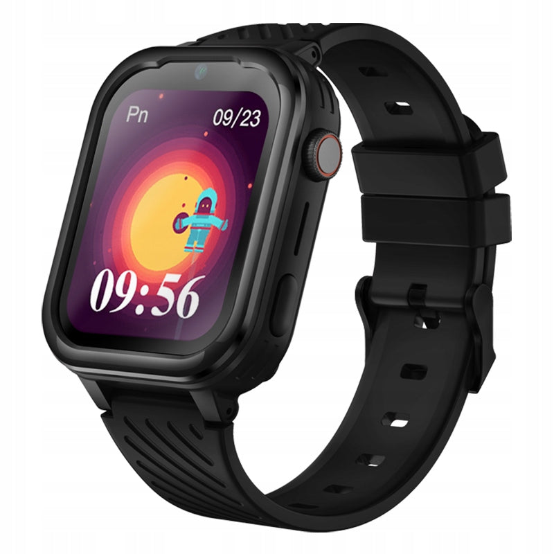 Smartwatch Kids Garett Kids Essa 4G Black GPS Wi-Fi SOS Pedometer