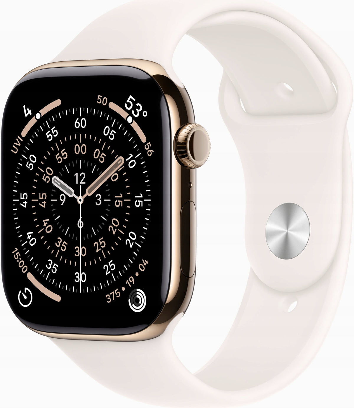 Smartwatch LTE Apple Watch 11 46/Gold Titanium/Pink Strap M/L 5G