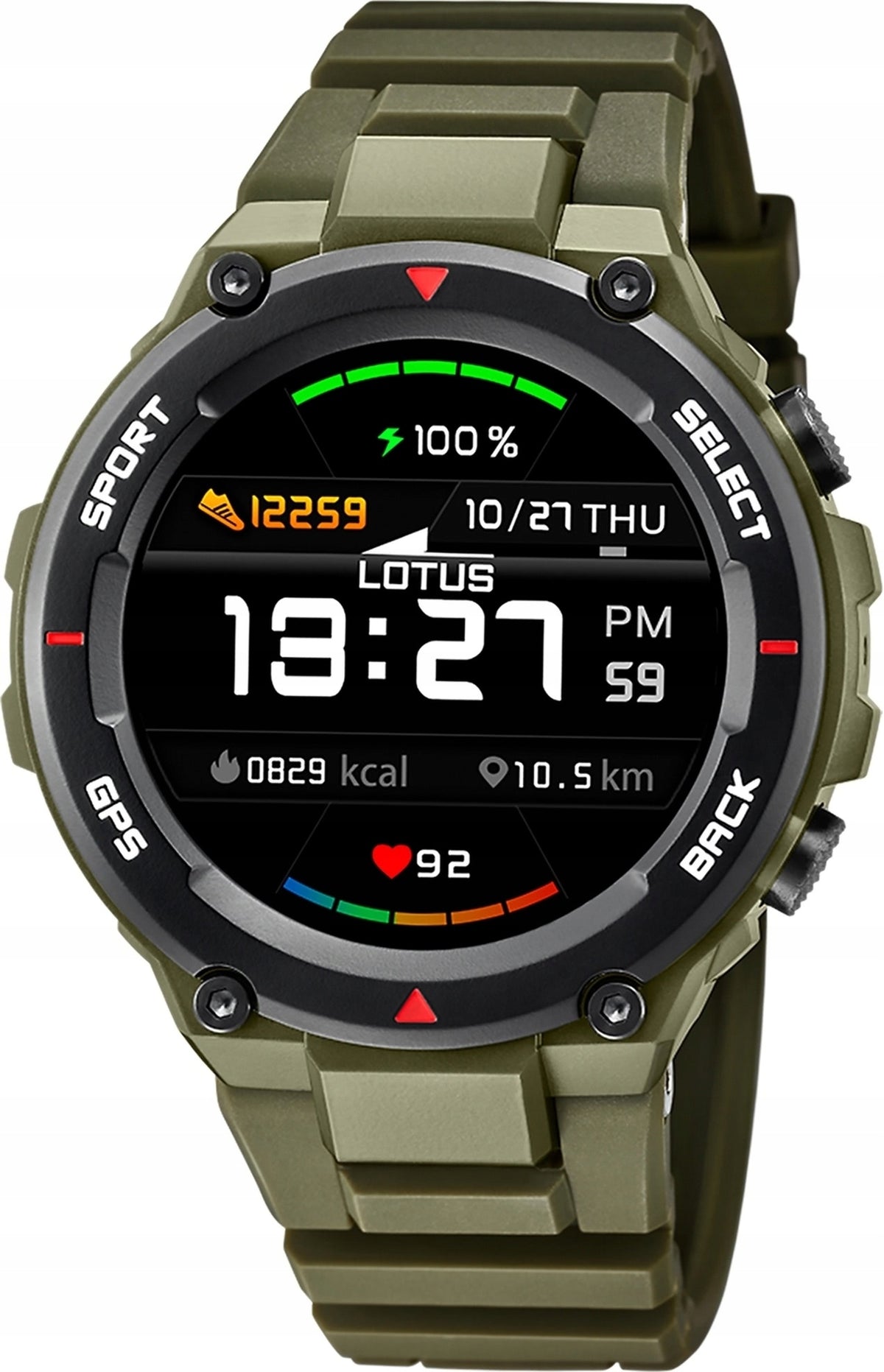 Smartwatch Lotus 50024/3 green