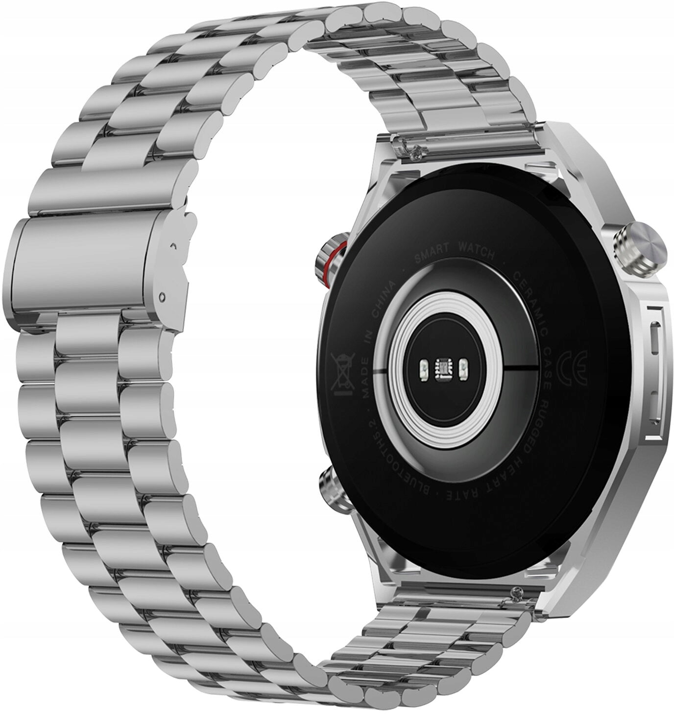 Smartwatch MAXCOM Ecowatch 1 Silver-blue Communications Bluetooth