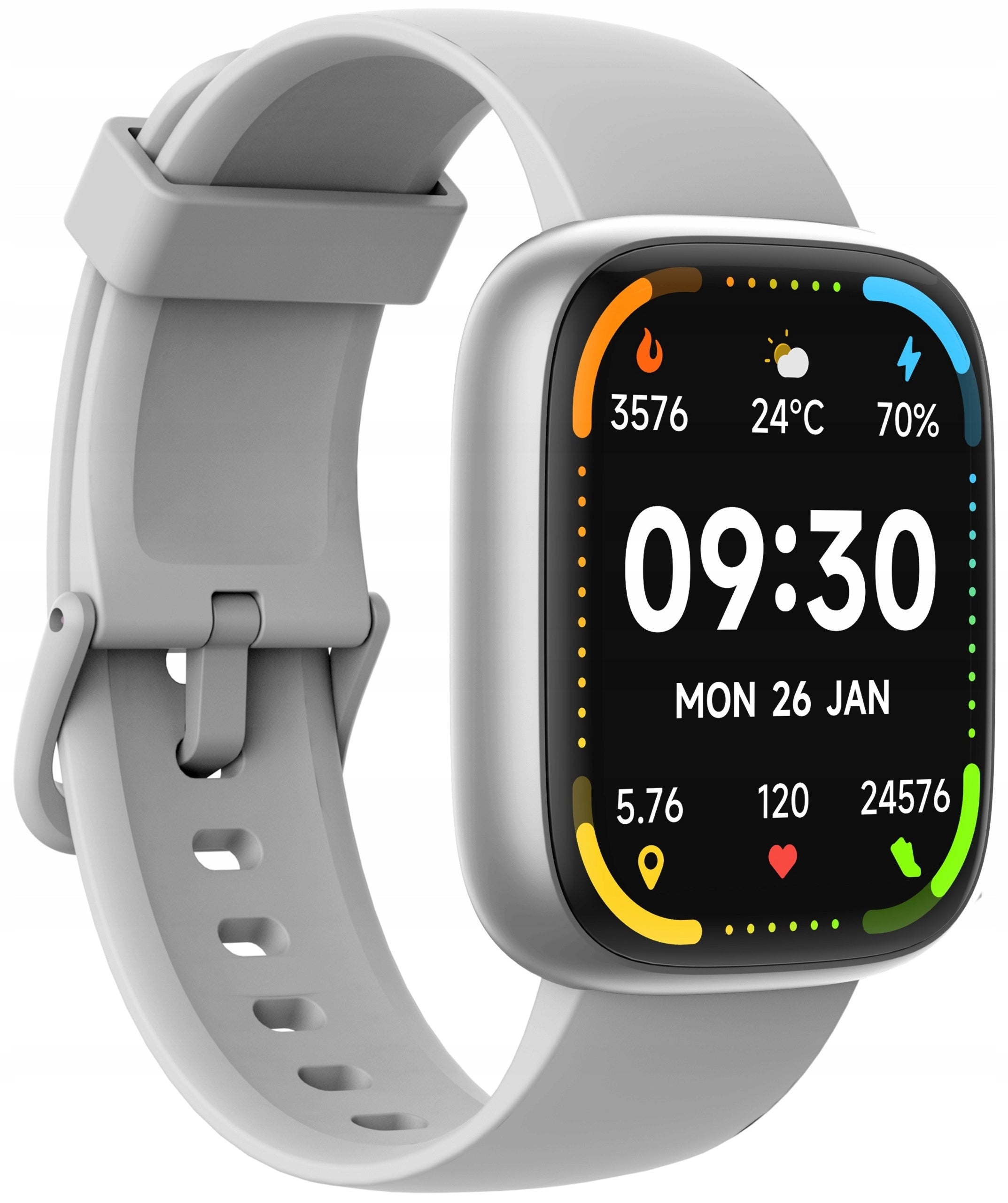 Smartwatch MAXCOM Ecowatch 6 Silver
