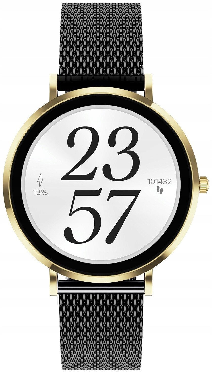 Smartwatch MAXCOM FW28 Selenium Mini Black and gold Brand Maxcom