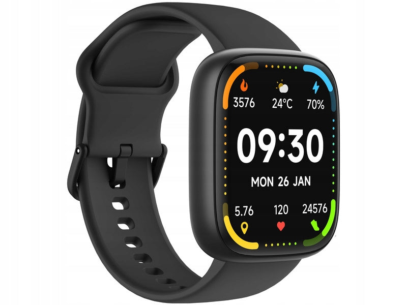 Smartwatch Maxcom Ecowatch 6 black