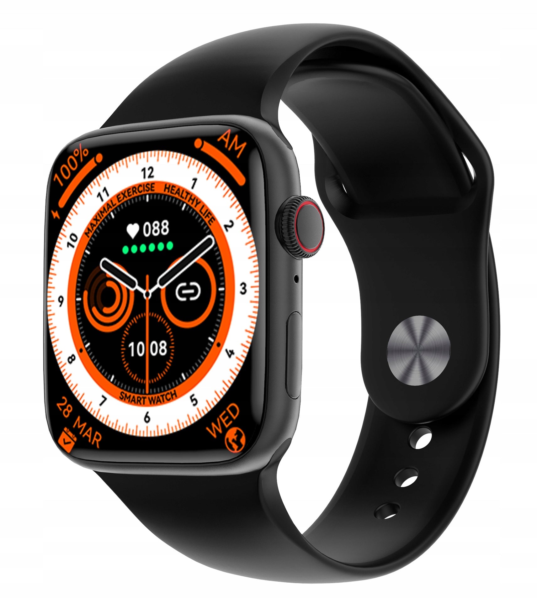 Smartwatch Men's Bluetooth Calls SMS Notifications Android iPhone Menu PL Packaging status original