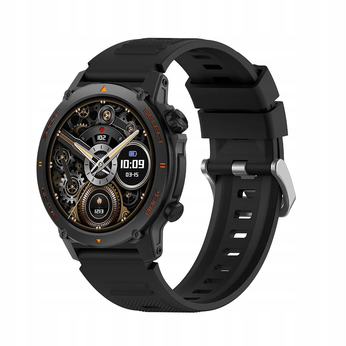 Smartwatch Men's Watch 1.43 100 Discipline MARTIAL ARTS ChatGPT black