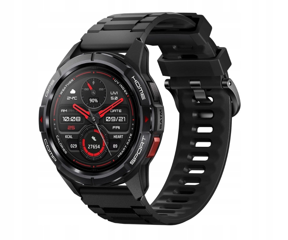 Smartwatch Mibro GS Active AMOLED 1,3" GPS Bluetooth up to20 working days Black