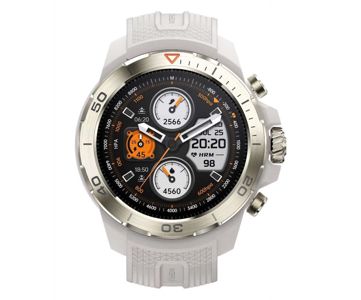 Smartwatch Mibro GS Explorer AMOLED 1,32" Bluetooth GPS up to20h 10ATM White Manufacturer code MIBAC_GS-Explorer/WE