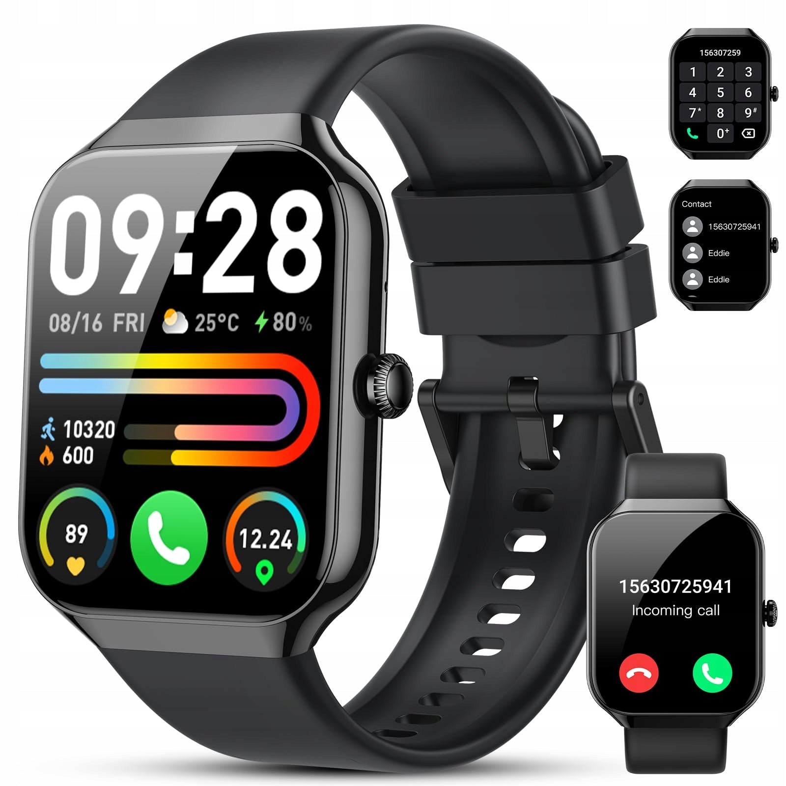 Smartwatch Motast p99 black