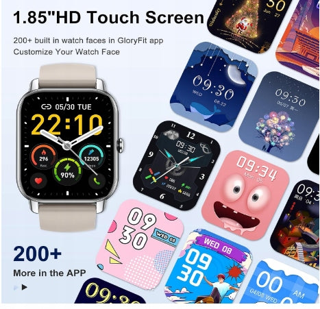 Smartwatch NERUNSA cream/silver Brand no brand