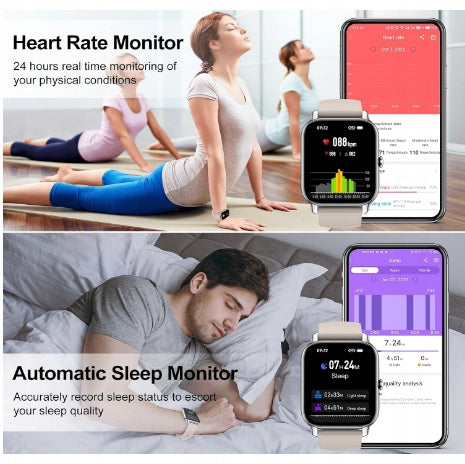 Smartwatch NERUNSA cream/silver Model other