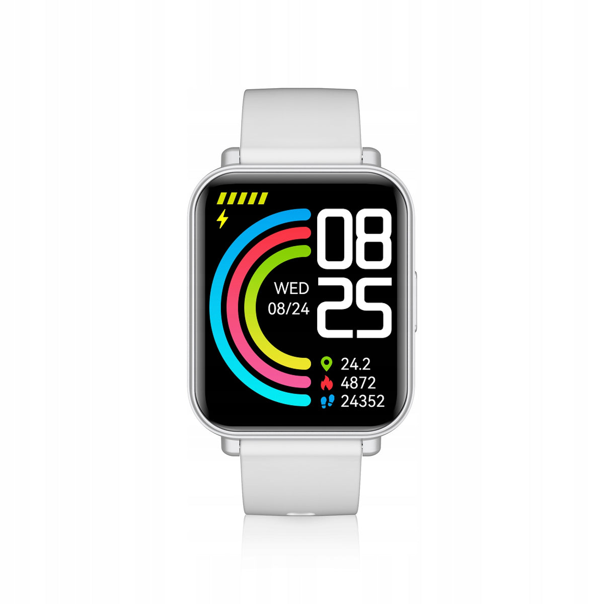 Smartwatch Niceboy Watch 4 Artic Silver 260 mAh 1,78" AMOLED IP67 Silver Packaging status original