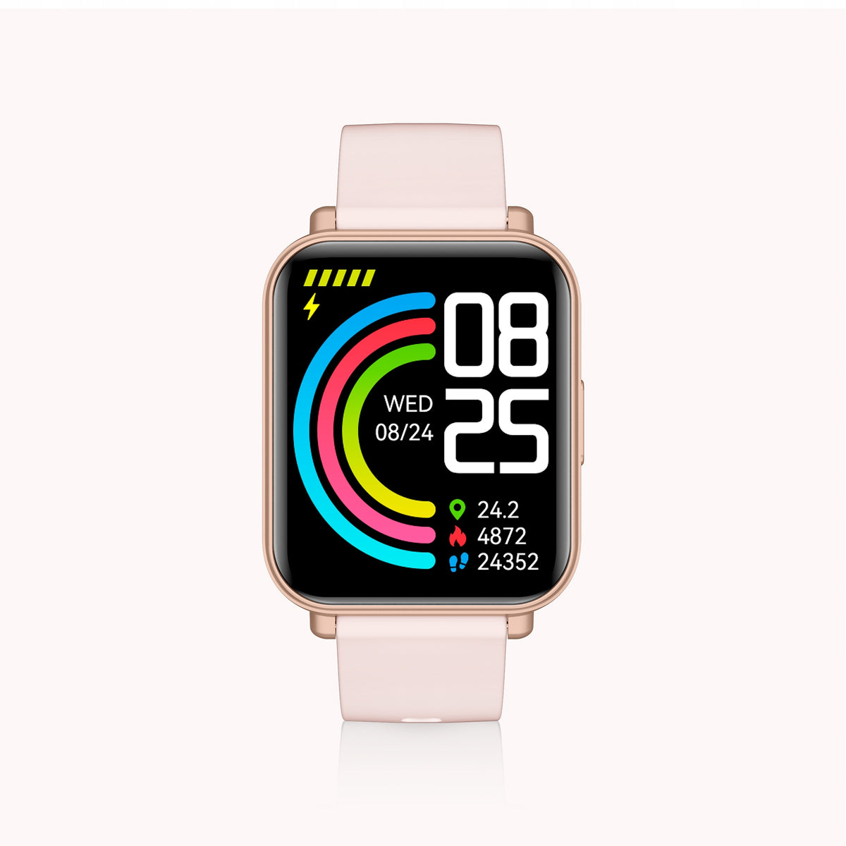 Smartwatch Niceboy Watch 4 Rose Gold 260 mAh 1,78" AMOLED IP67 Pink Packaging status original
