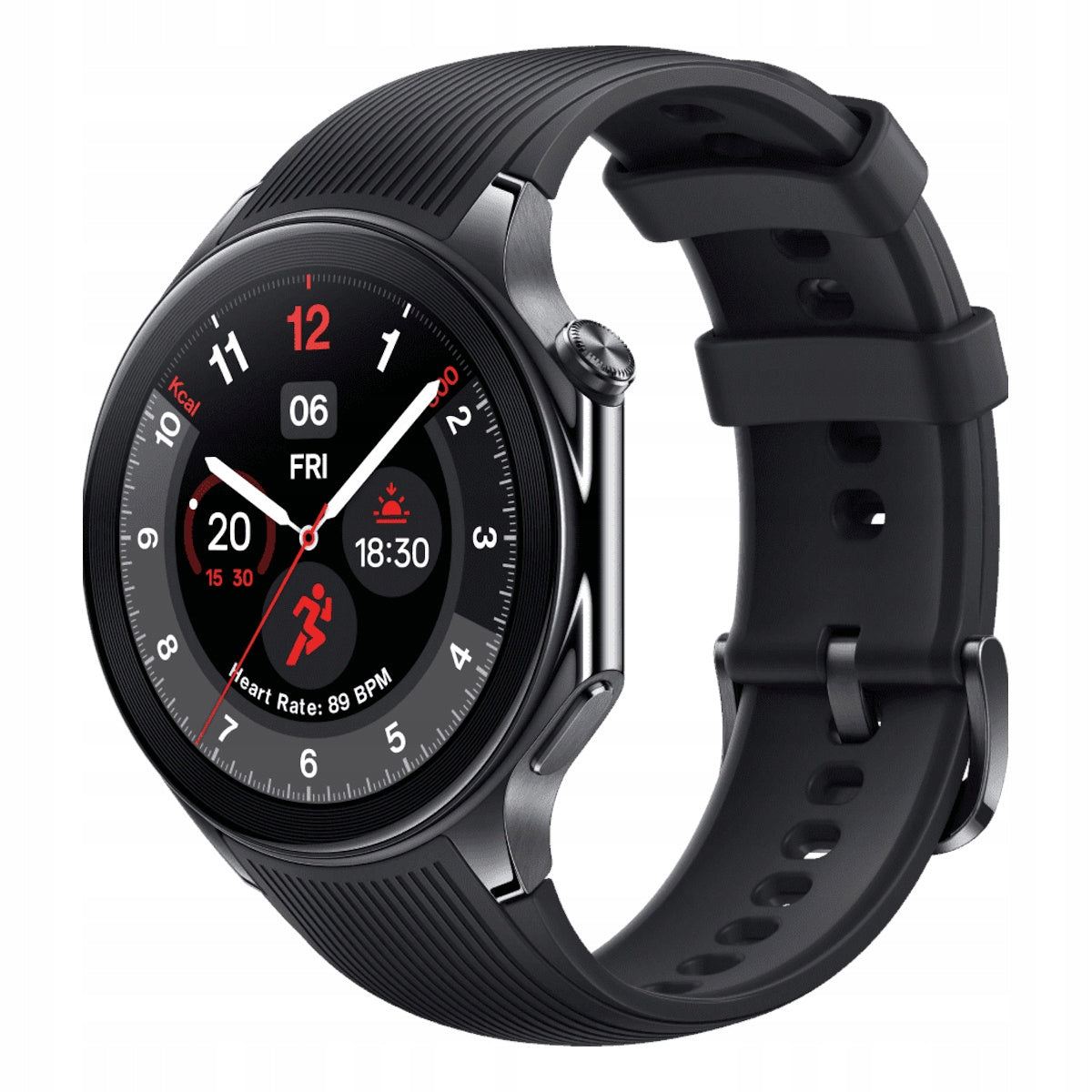 Smartwatch OnePlus Watch 2 Black (Black Steel)