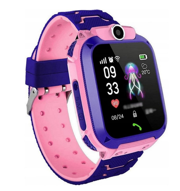 Smartwatch Pink (GPS,Locator, Camera,SIM) + LED HEADPHONES CAT EARS Packaging status original