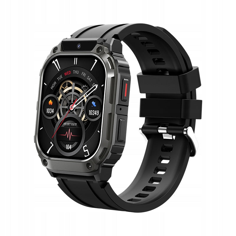 Smartwatch Q80 GPS WiFi 4G 750 mAh Memory 2G+16G PL CZ Menu black BOMB Packaging status original