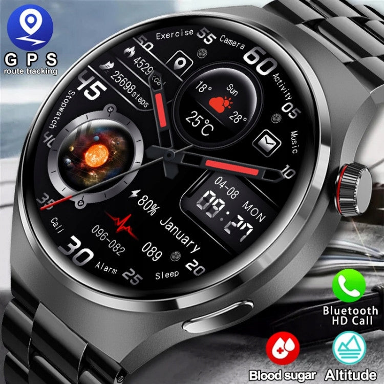 Smartwatch RDFit GT4 PRO black Compass BTCall For Sugar Measurement Brand no brand