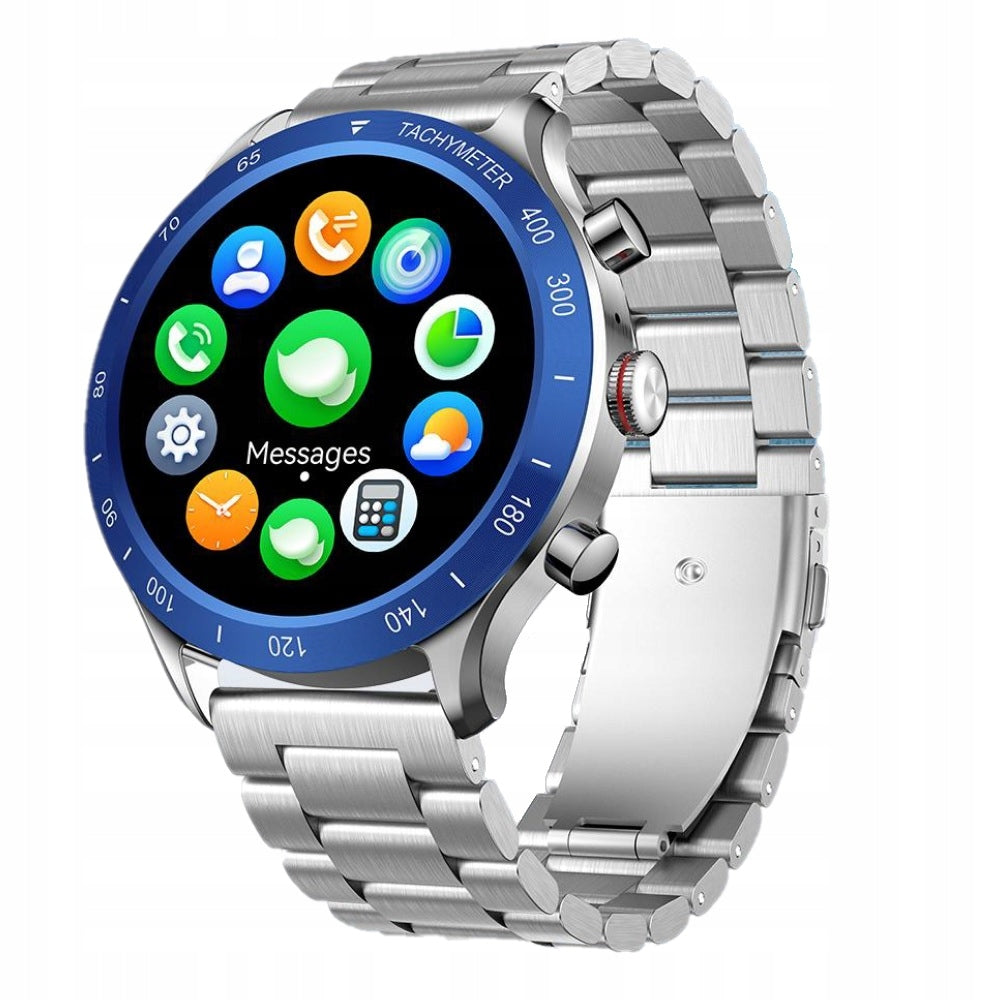 Smartwatch Riversong Motive 9 Max steel bracelet AMoled IP68 Smartband