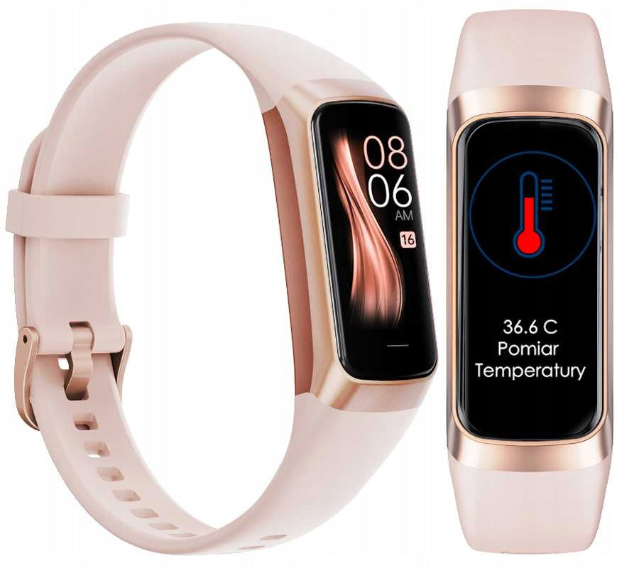 Smartwatch Rubicon PRESSURE PRO WOMEN AMOLED SMARTBAND gold Packaging status original