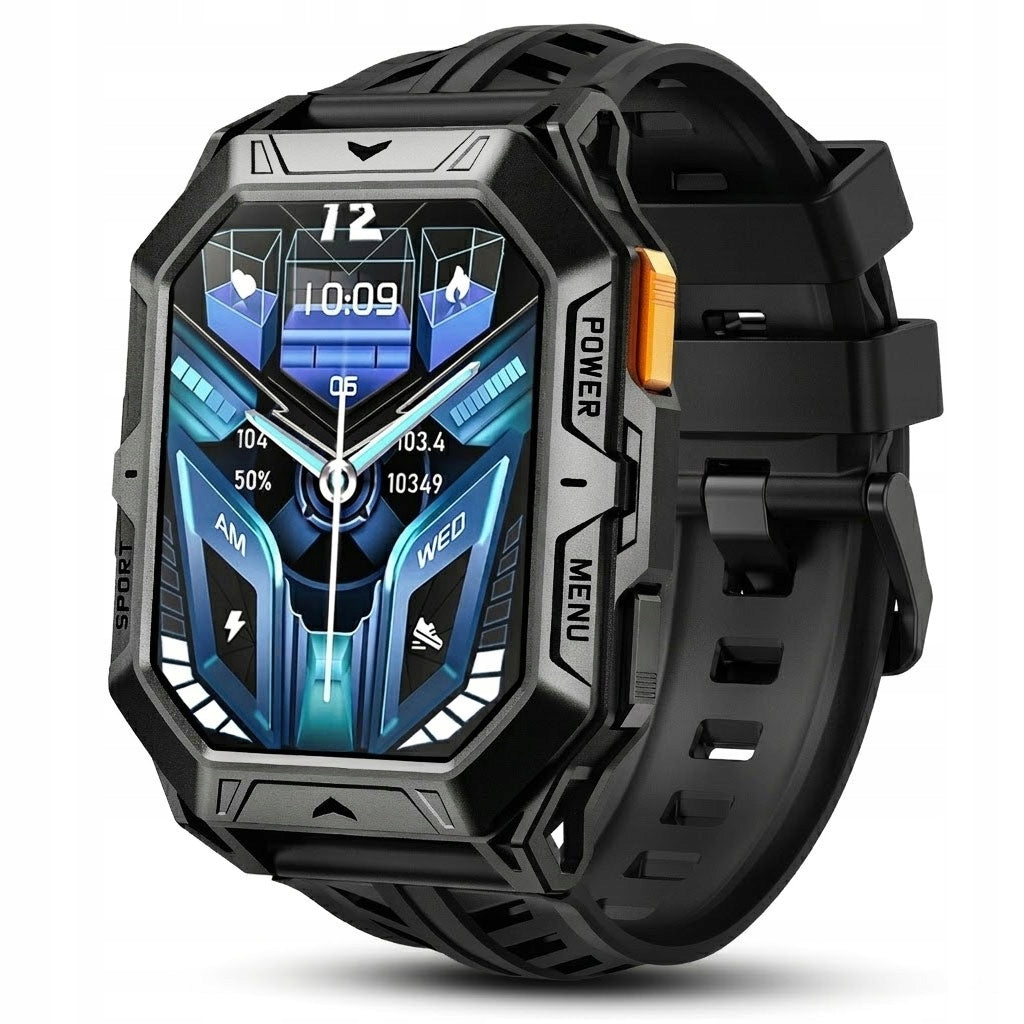 Smartwatch Rubicon RNCF24-2 1000mAh waterproof black military talk