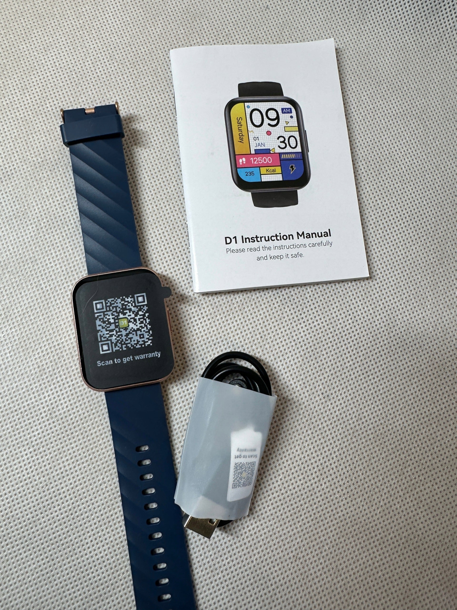 Smartwatch Ruimen D1 blue Brand no brand