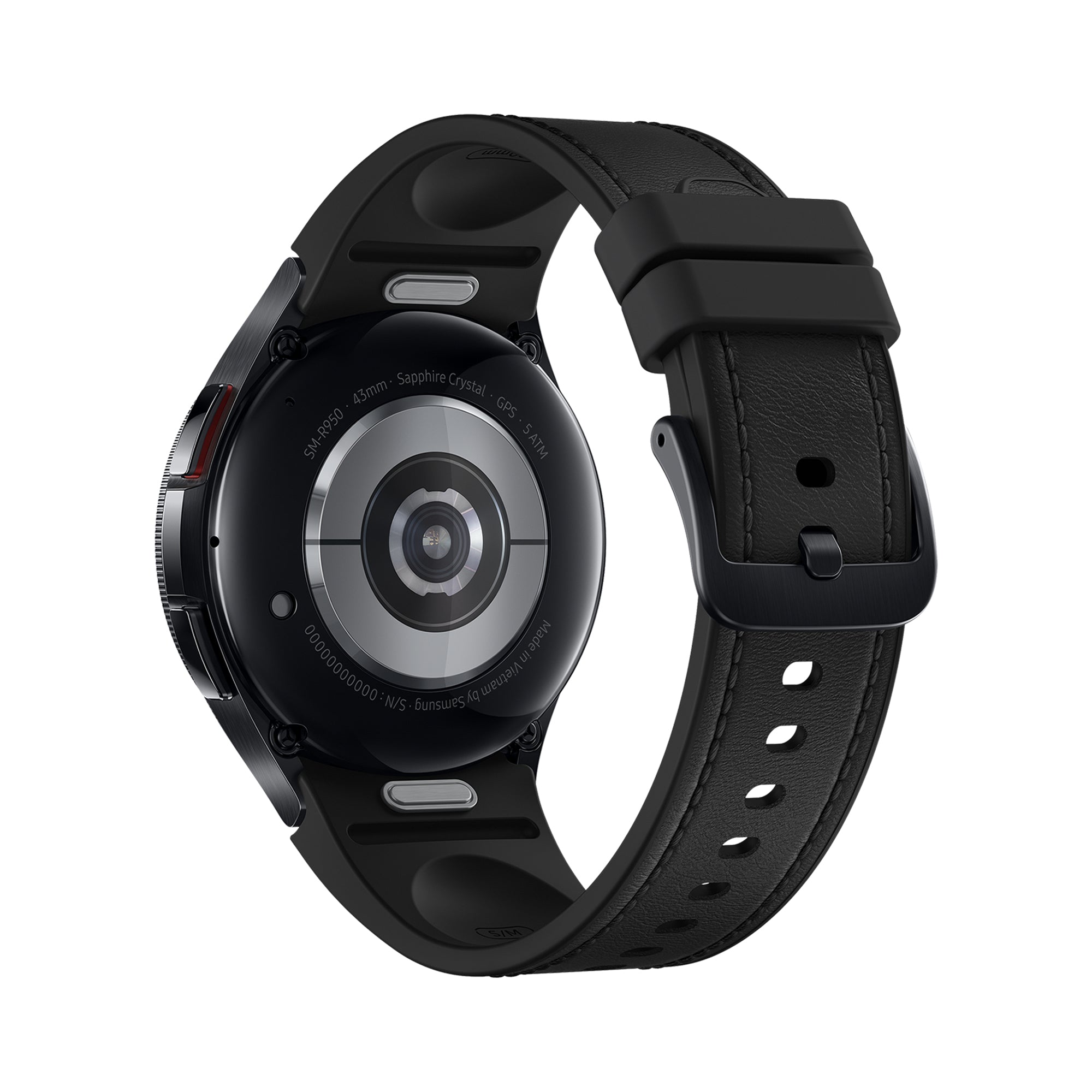 Smartwatch Samsung Galaxy Watch 6 Classic 43 mm (R950) black Manufacturer code SM-R950NZKAITV