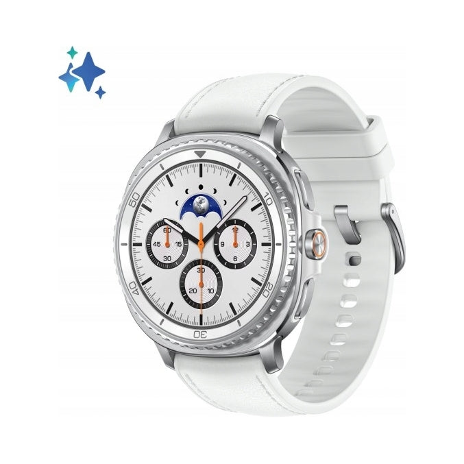 Smartwatch Samsung Galaxy Watch8 Classic white LTE 46 mm