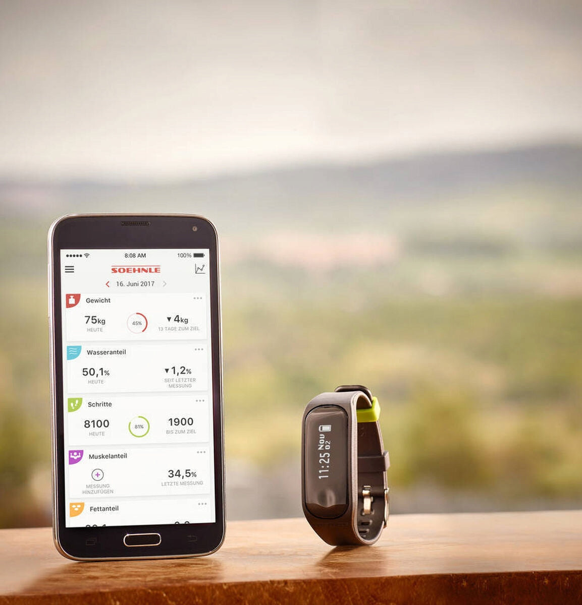 Smartwatch Soehnle FIT CONNECT 100 black Brand Soehnle
