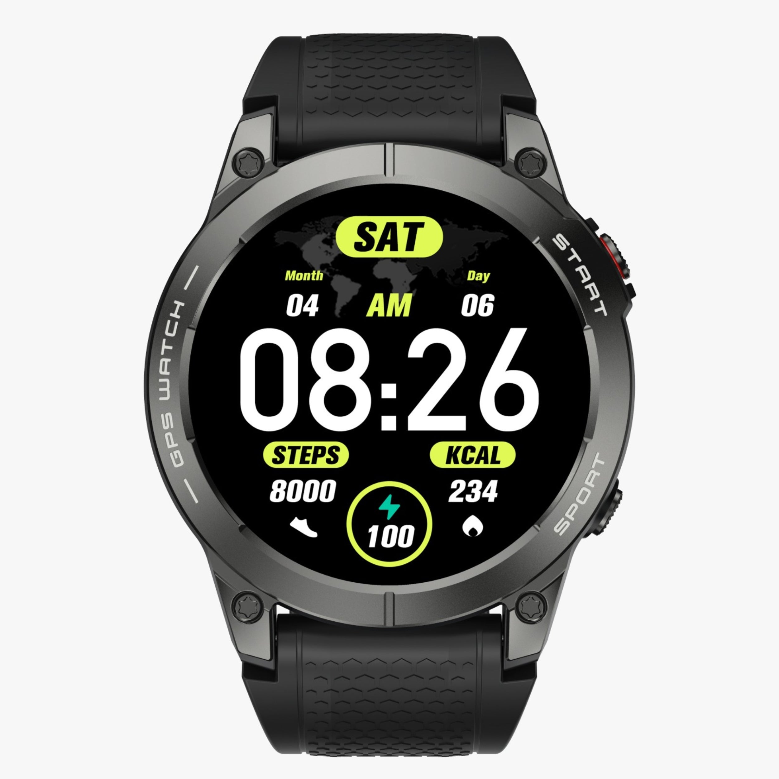 Smartwatch Sports Watch GPS AMOLED 1,43" IP68 Bluetooth Conversations 5.3 Packaging status original