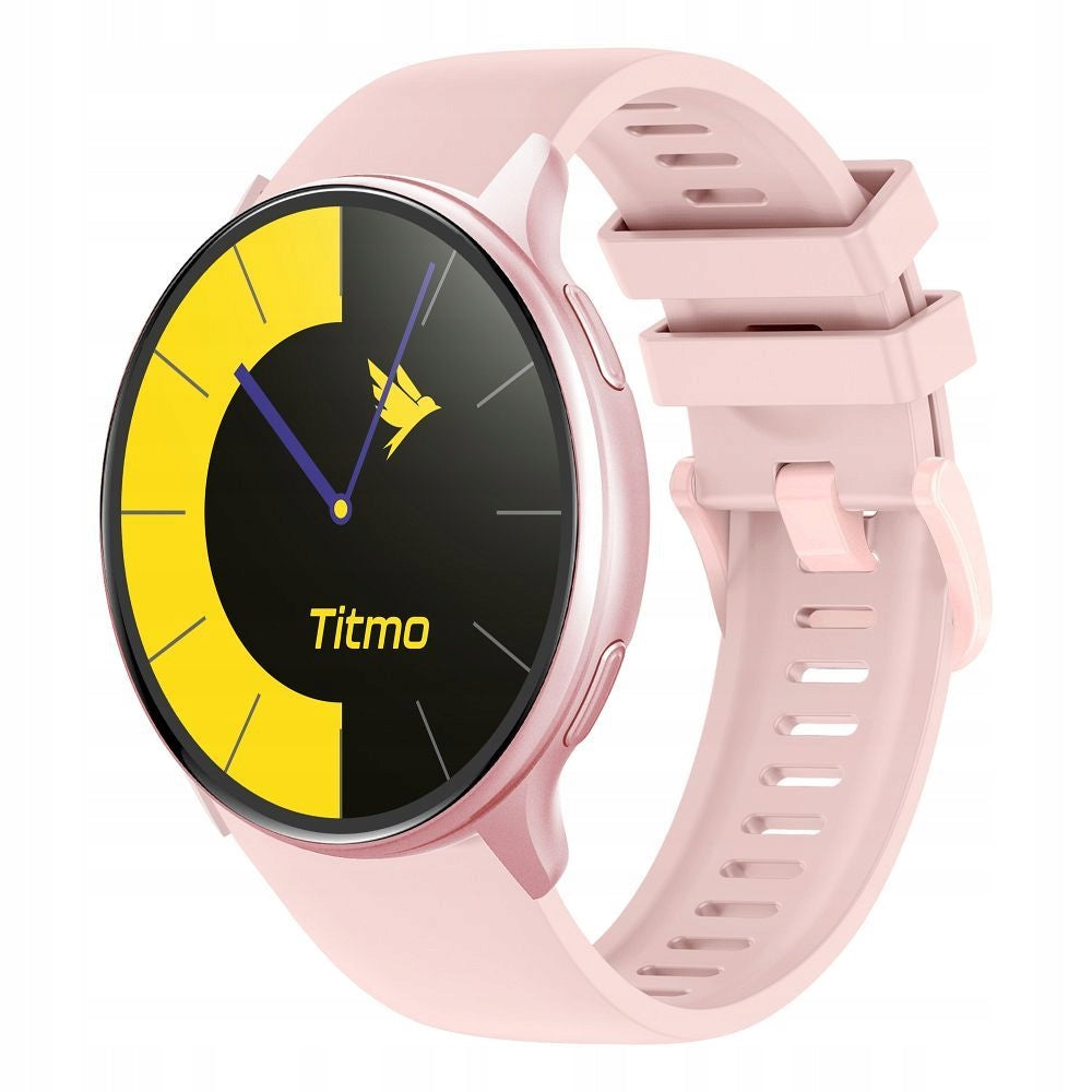 Smartwatch TITMO O-200 Gps, Amoled, Bluetooth Women's Pink Sports 0INT Packaging status original