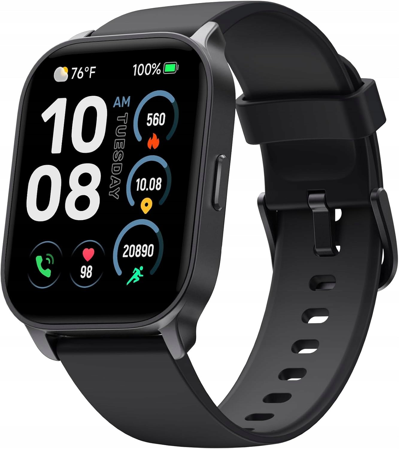 Smartwatch TOOBUR Smart Watch black – smart watch