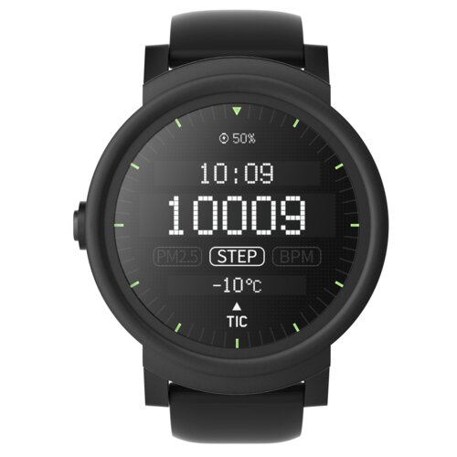 Smartwatch TicWatch Express black wf12086 GPS IP67 OLED Wear OS PEDOMETER EAN (GTIN) 6940447101301