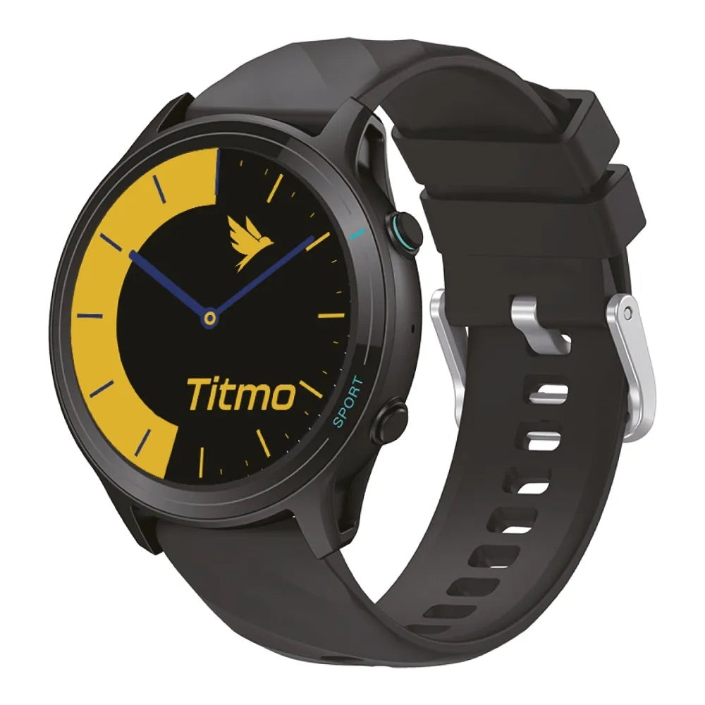 Smartwatch Titmo O-100 Sports Waterproof Bluetooth Talk Black Packaging status original