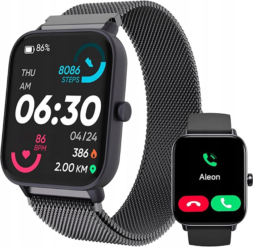 Smartwatch Toobur IDW19 black metal