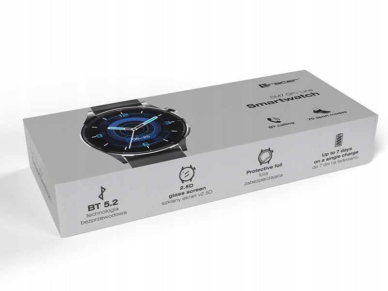 Smartwatch Tracer SM7 GP+ Line black Batteries included yes