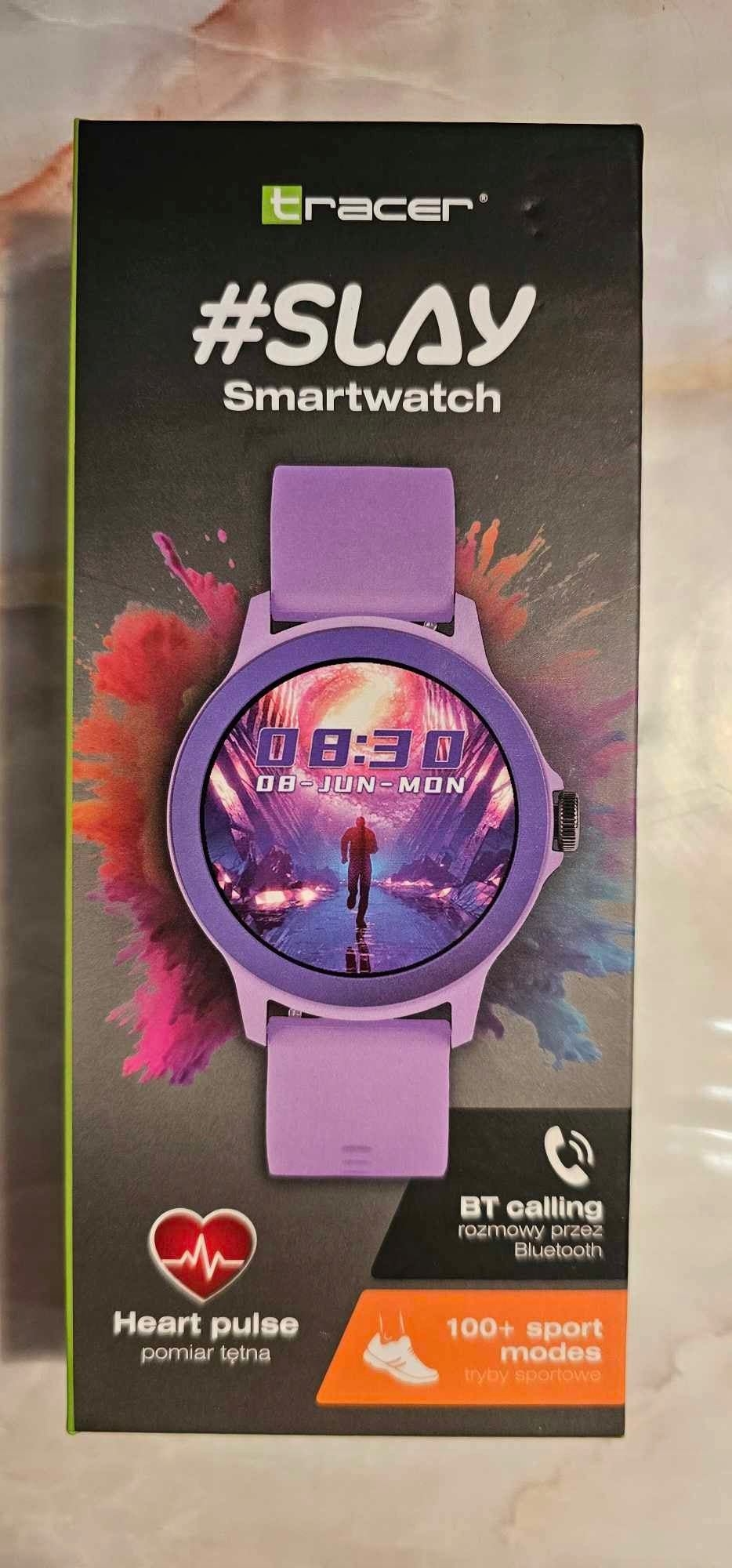 Smartwatch Tracer SMK3 purple