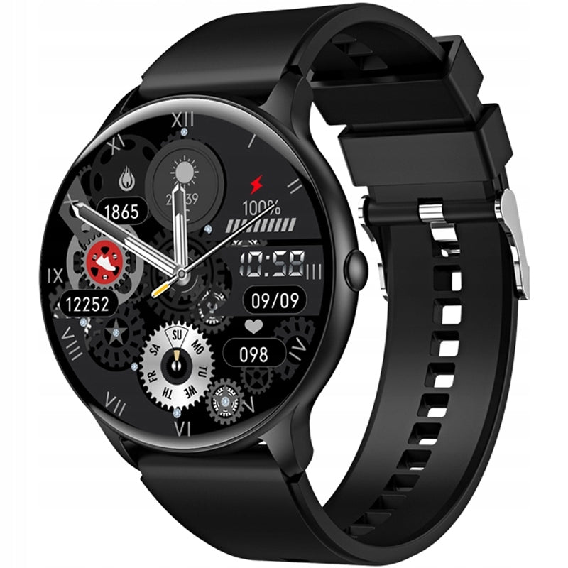 Smartwatch VELTORI VT160-1 Black Silicone Strap