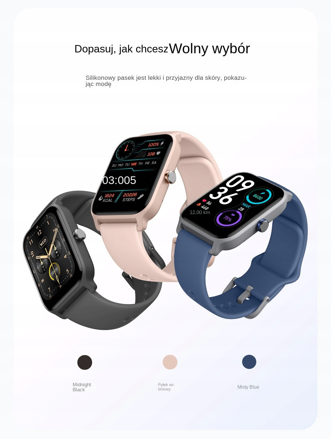 Smartwatch VITUS IDW13) pink Brand no brand