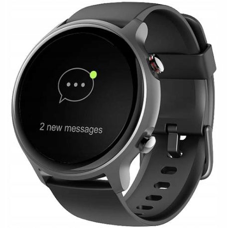 Smartwatch Veryfit AR-01 black AMOLED pedometer sleep stress spo2