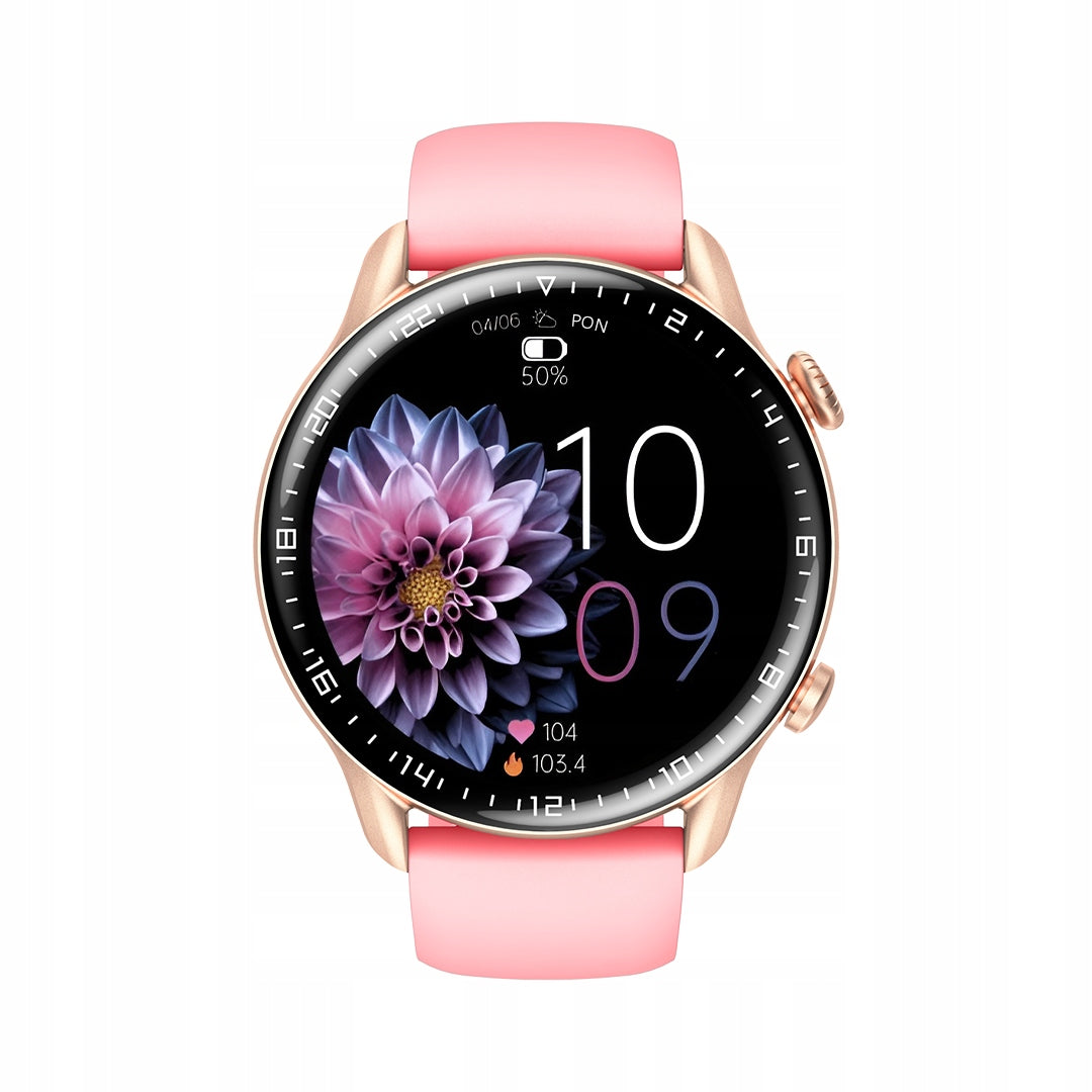 Smartwatch WOMEN'S Watch CONVERSATIONS Sport Steps Pulse POLISH MENU + APPLICATION