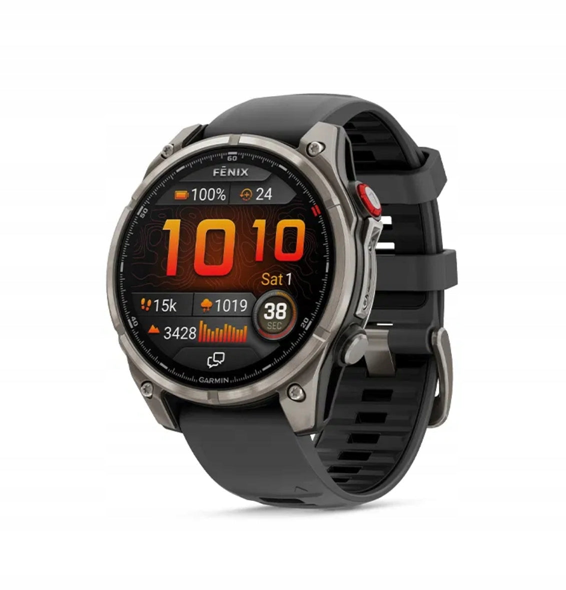 Smartwatch Watch Garmin Fenix 8 Pro 47mm Amoled Sapphire Titanium