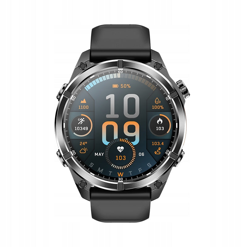 Smartwatch Watch HD300 Black Amoled 400 mAh CZ PL Menu Flashlight EAN (GTIN) 6914250056288