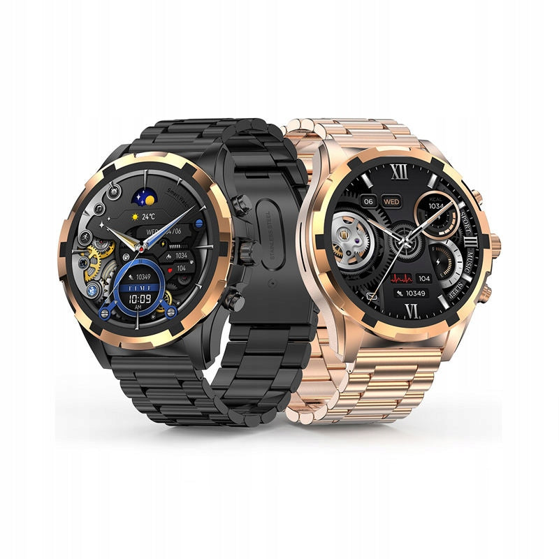 Smartwatch Watch HK98 GOLD BUSINESS Large HD AMOLED CZ PL UA Menu EAN (GTIN) 0792649668795
