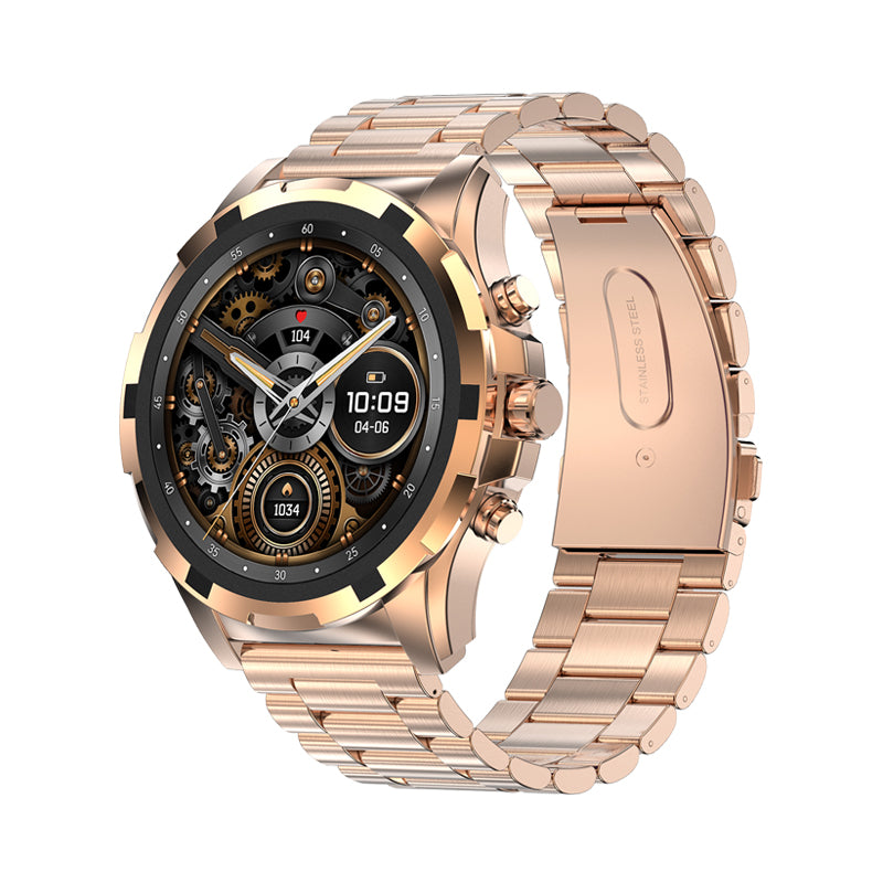 Smartwatch Watch HK98 GOLD BUSINESS Large HD AMOLED CZ PL UA Menu