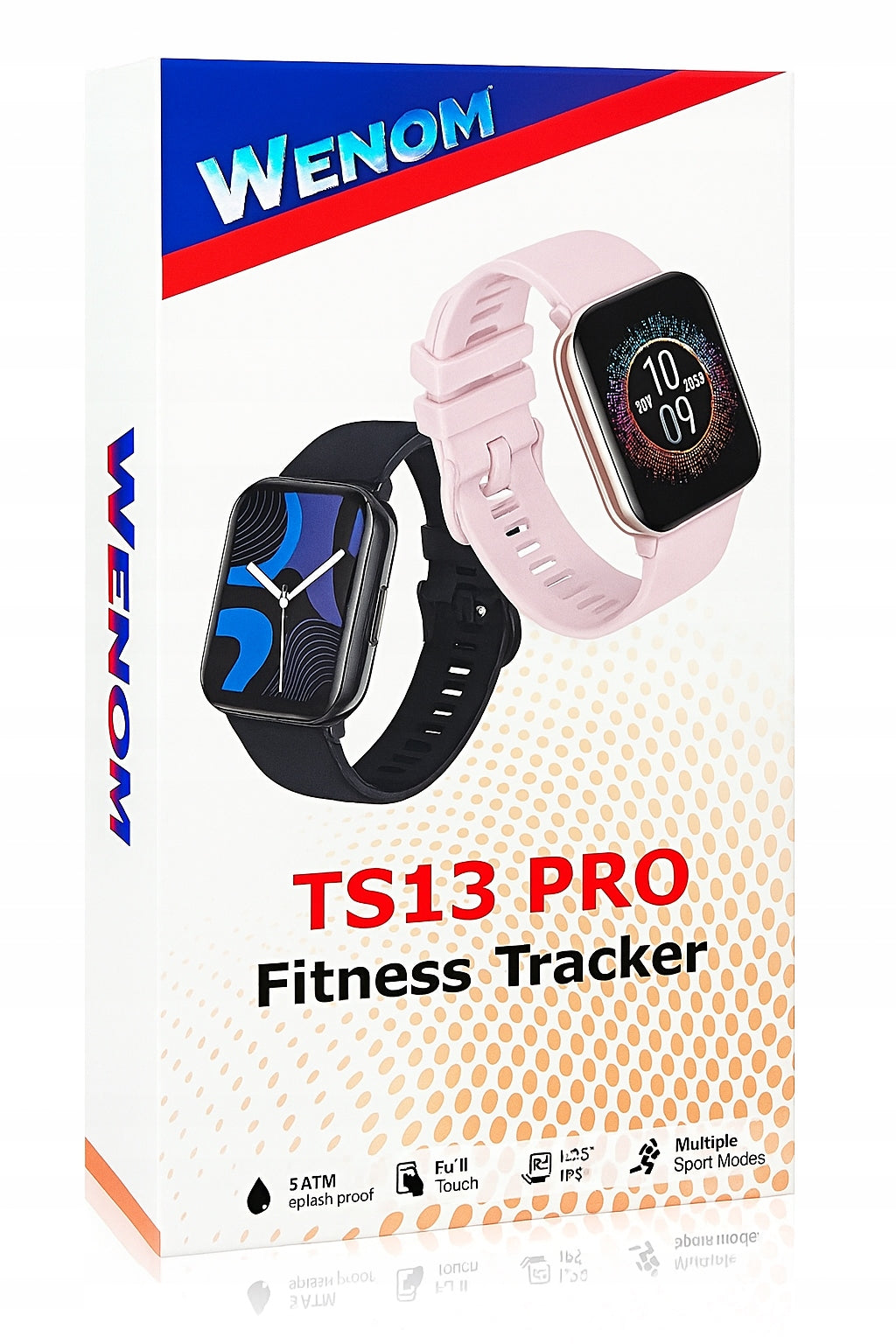 Smartwatch Wenom WOMEN'S pink BLUETOOTH SMART WATCH WATERPROOF Packaging status original